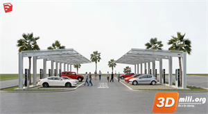 Parking lot Skp Files